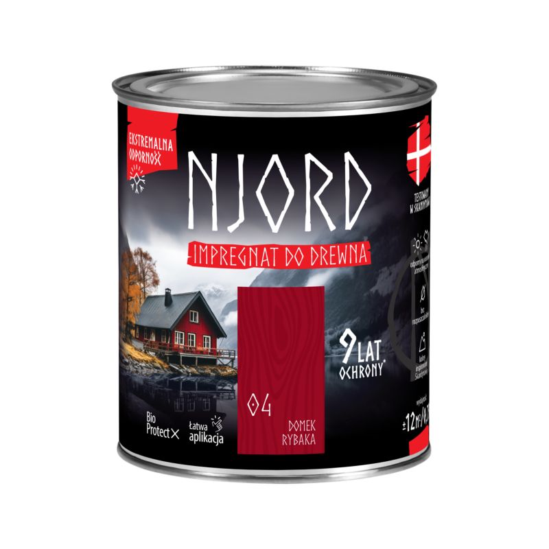 Njord fiskerhus træimprægnering 0,75 l