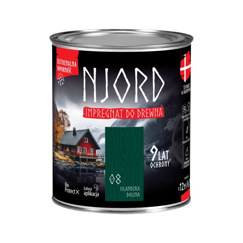 Njord islandsk dal træimprægnering 0,75 l