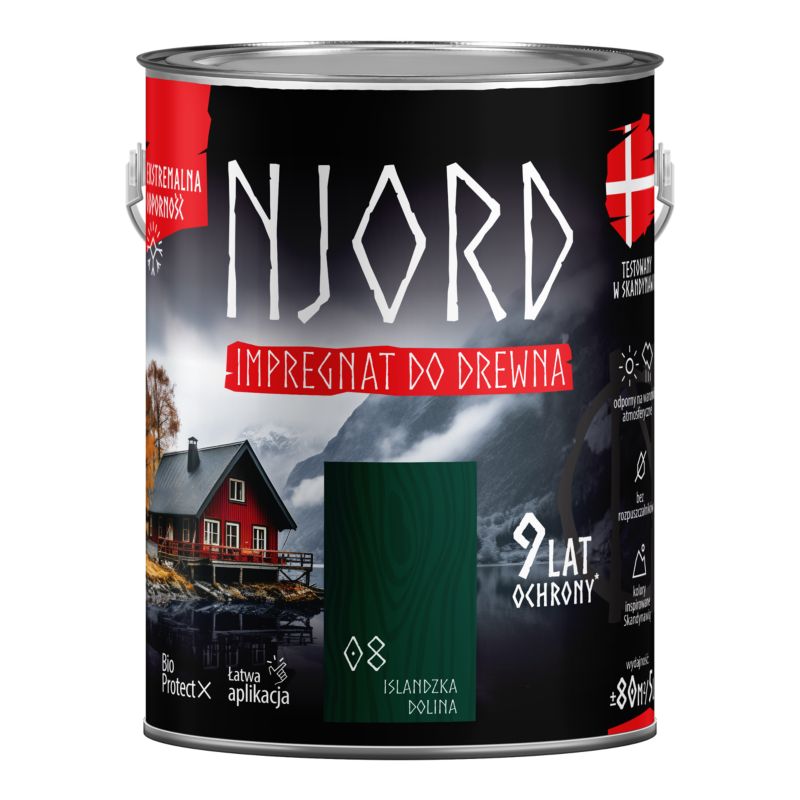 Njord islandsk dal træimprægnering 5 l