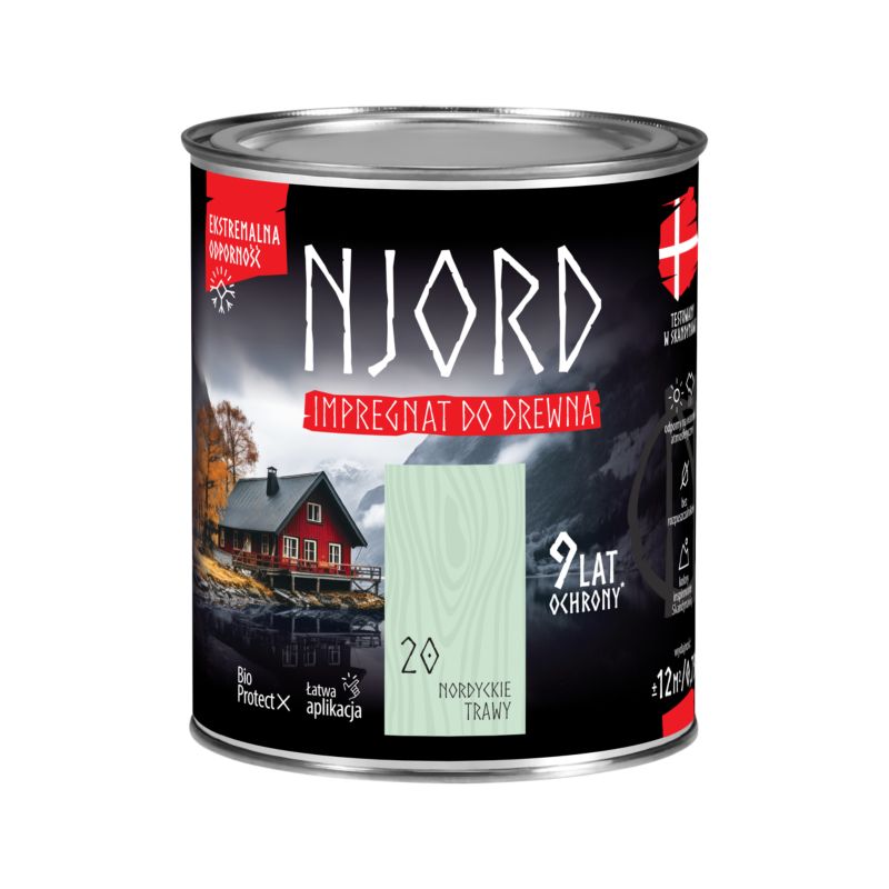 Njord træimprægnering nordiske græsser 0,75 l