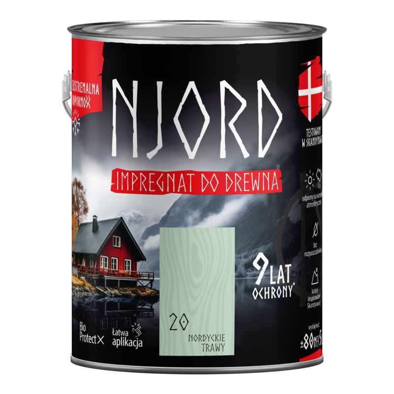 Njord træimpregnering nordiske græsser 5 l
