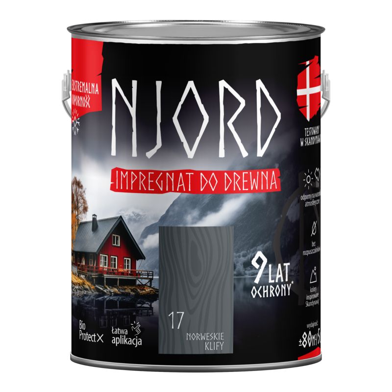 Njord træimprægnering norske klipper 5 l