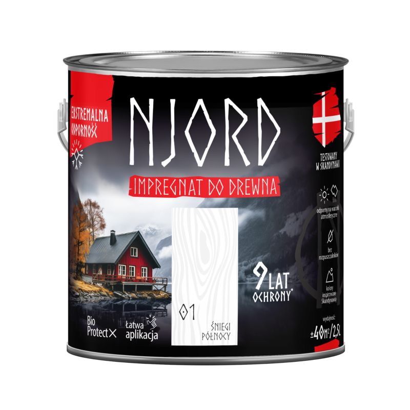 Njord snefnug træimprægnering 2,5 l