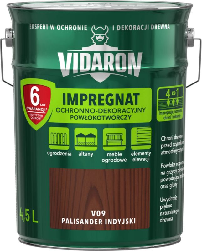 Vidaron træimprægnering indisk palisander 4,5 l