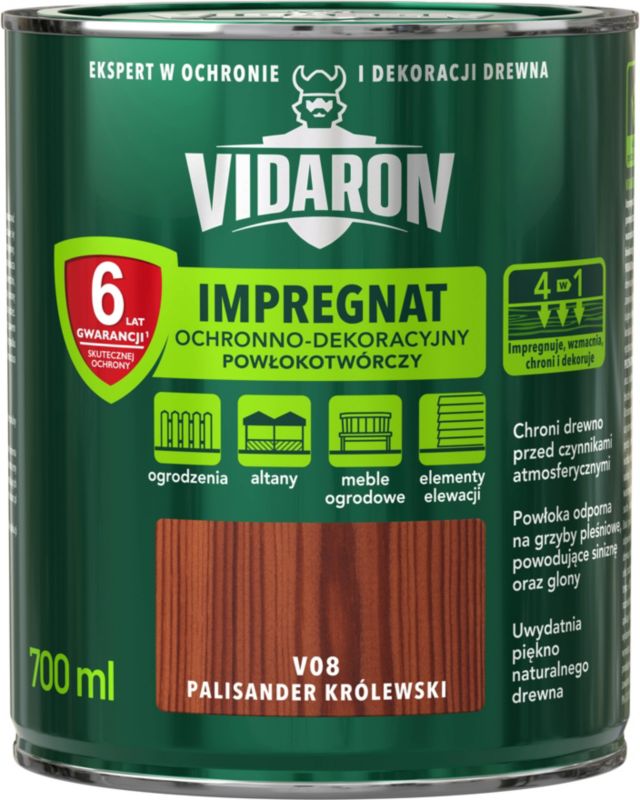 Impregnering til træ Vidaron royal palisander 0,7 l