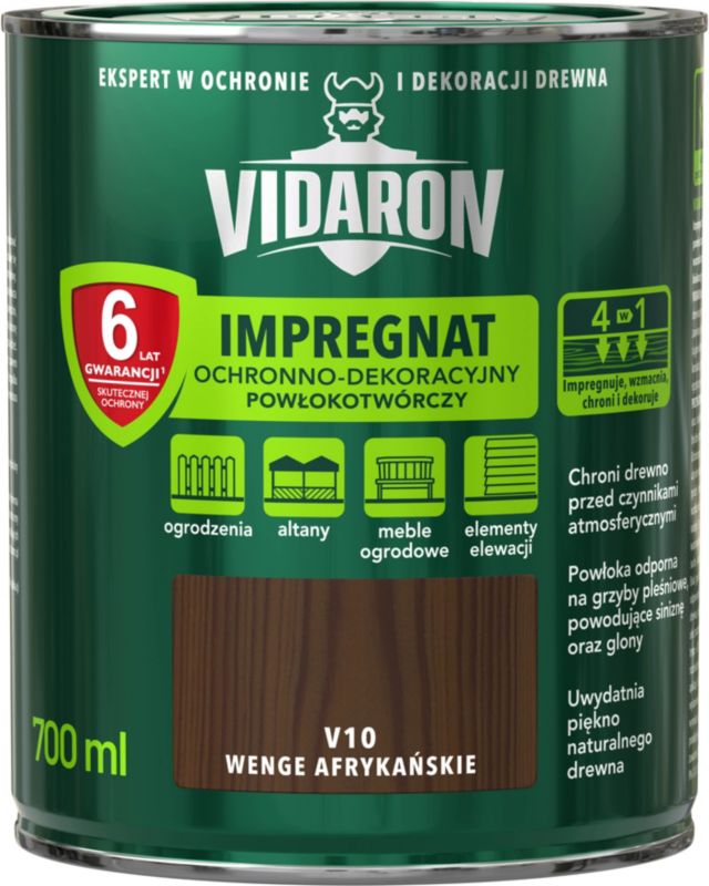 Vidaron træimprægnering i afrikansk wenge 0,7 l