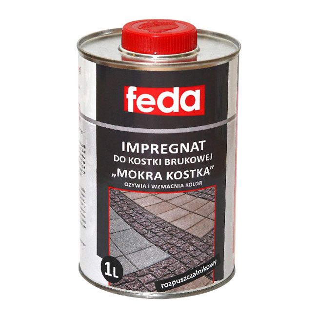 Feda Mokra Kostka imprægnering til belægningssten, opløsningsmiddelbaseret, 1 l