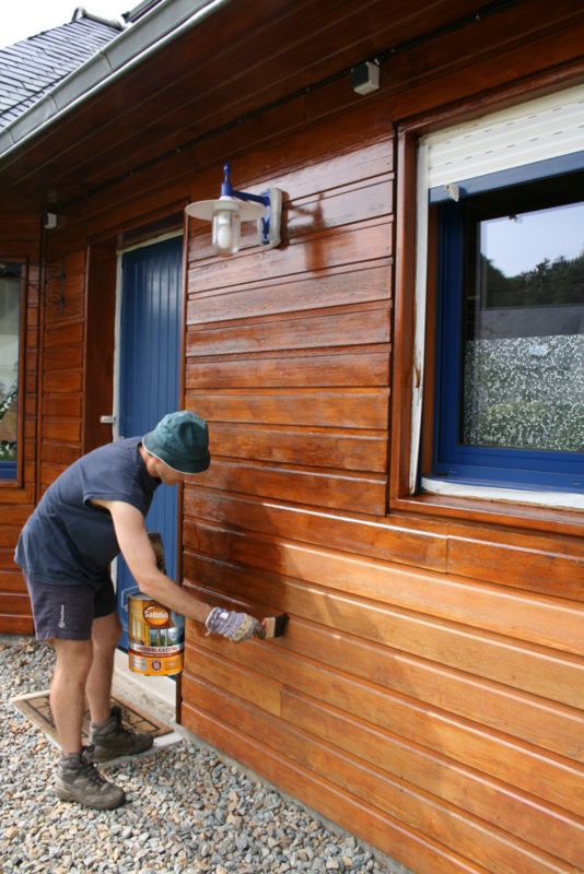 Drewnochron Extra træimpregnering med filmopbygning, fyrretræ, 9 l