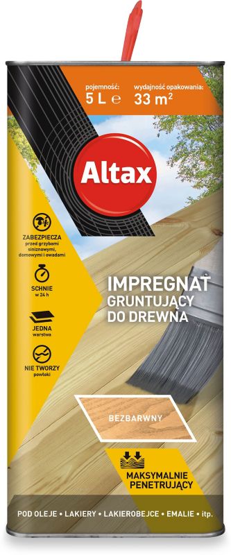 Grundende træimprægnering Altax klar 5 l