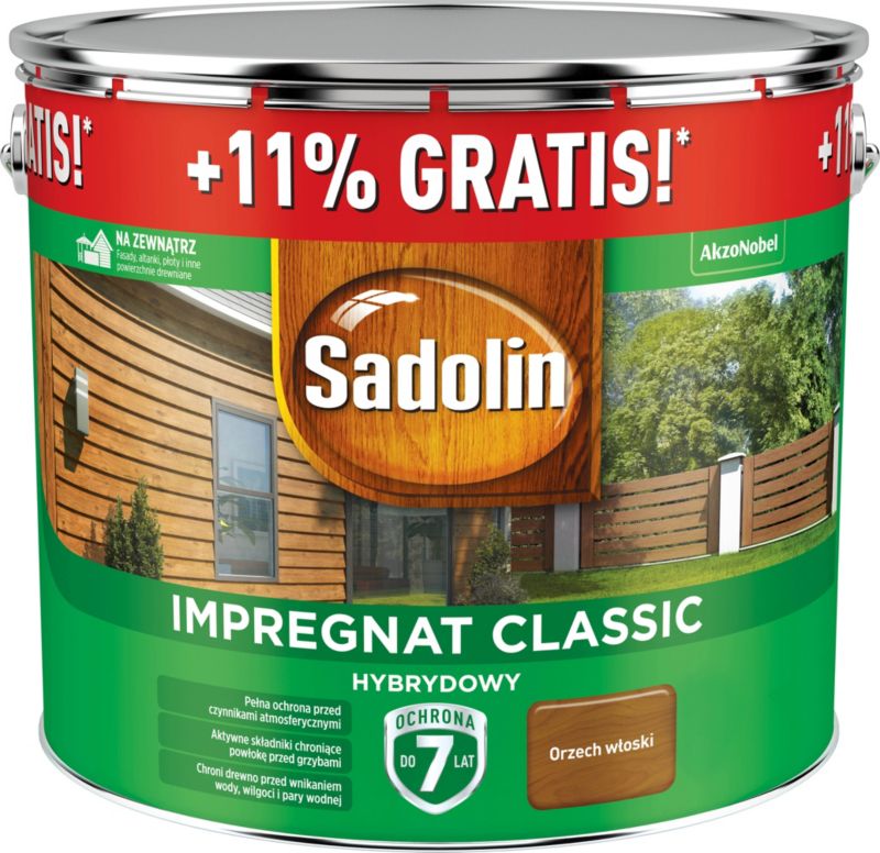 Sadolin Classic hybridimpregnering valnød 10 l