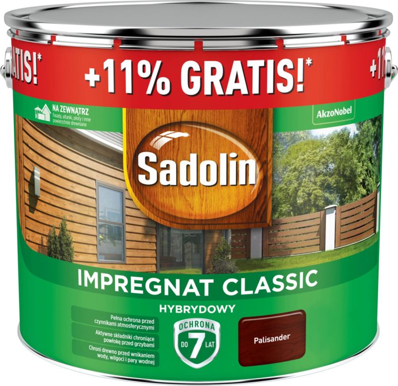 Sadolin Classic hybridimprægnering palisander 10 l