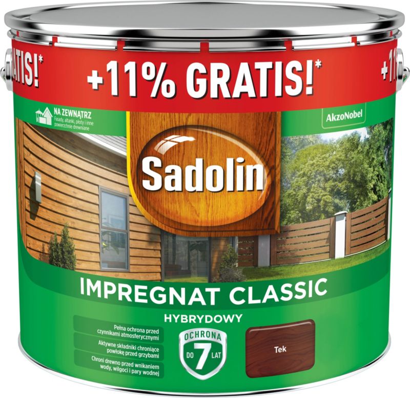 Sadolin Classic hybrid teak imprægnering 10 l