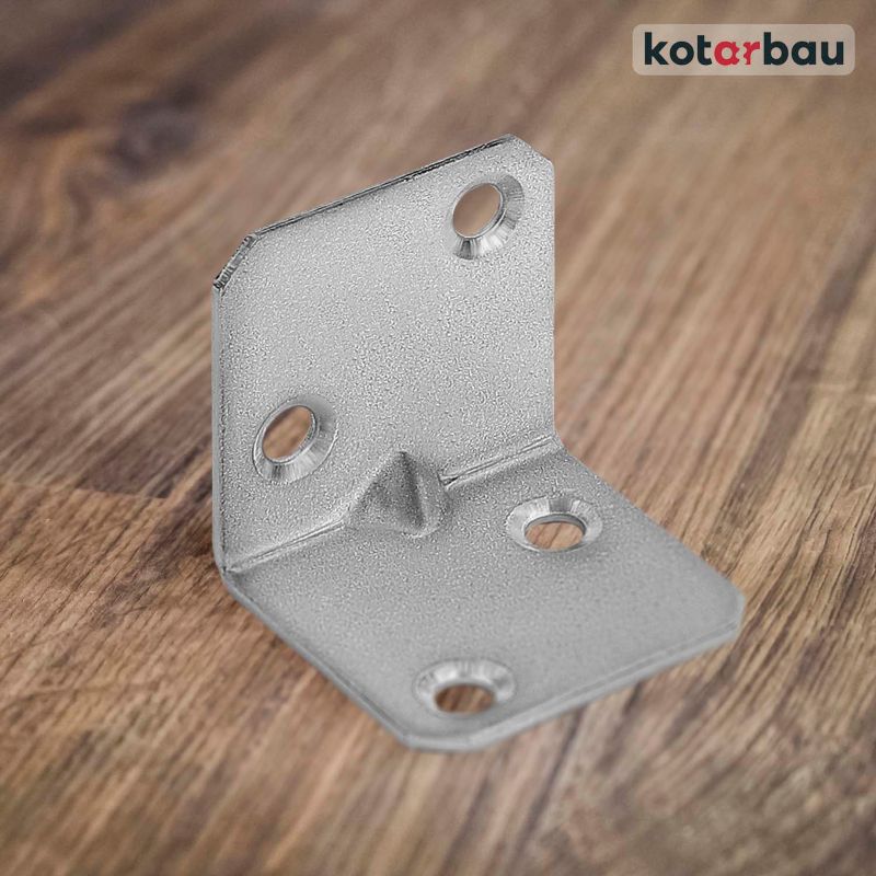 KOTARBAU tømrerbeslag vinkelbeslag 50x50x50 mm, 100 stk.