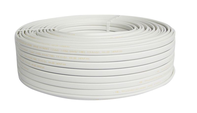 Installationskabel AKS Zielonka YDYp 4/7 3 x 2,5 mm² 50 m