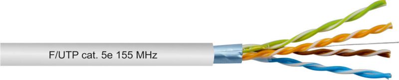 LAN-kabel FTP AWG kat. 5e 1 m