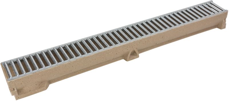 ACO Self 2 kanal 1 m 10 cm galvaniseret