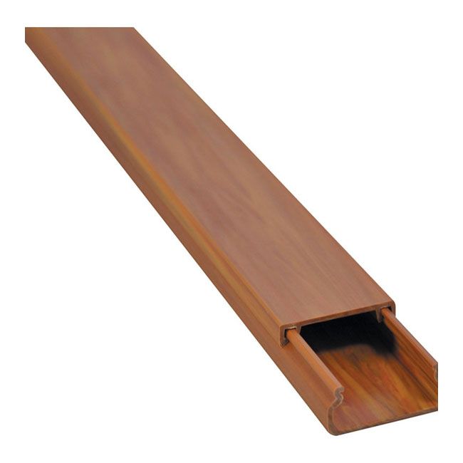 AKS Kanal MKE 15/25 2 m i mørkt trælook