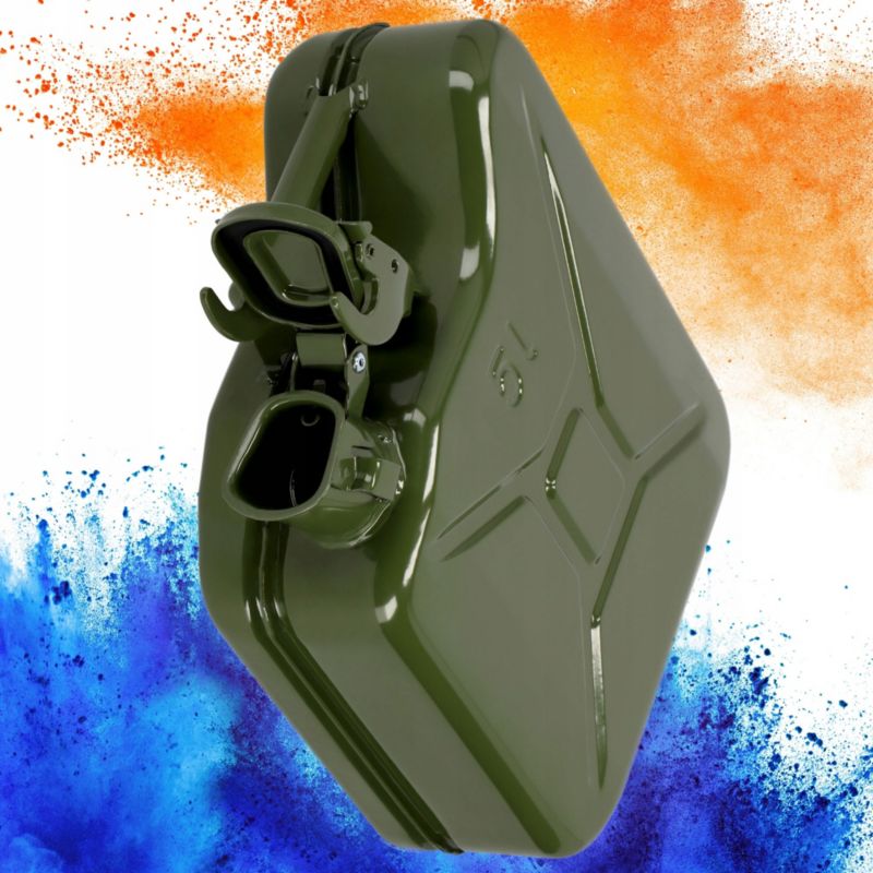 KADAX metalkanister 5L brændstoftank - 1 stk.