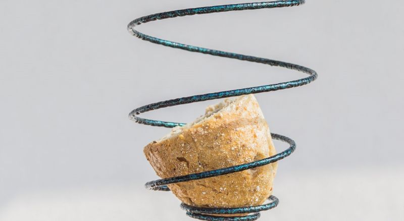 Hængende fuglefrøautomat KADAX 32 cm, 1 stk.