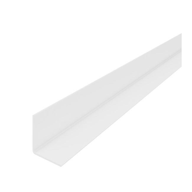 PVC-vinkel Vilo 20 x 20 x 3000 mm hvid