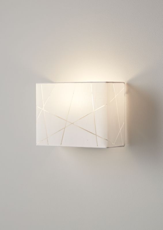 GoodHome Dachigam 1-punkts væglampe E14 hvid