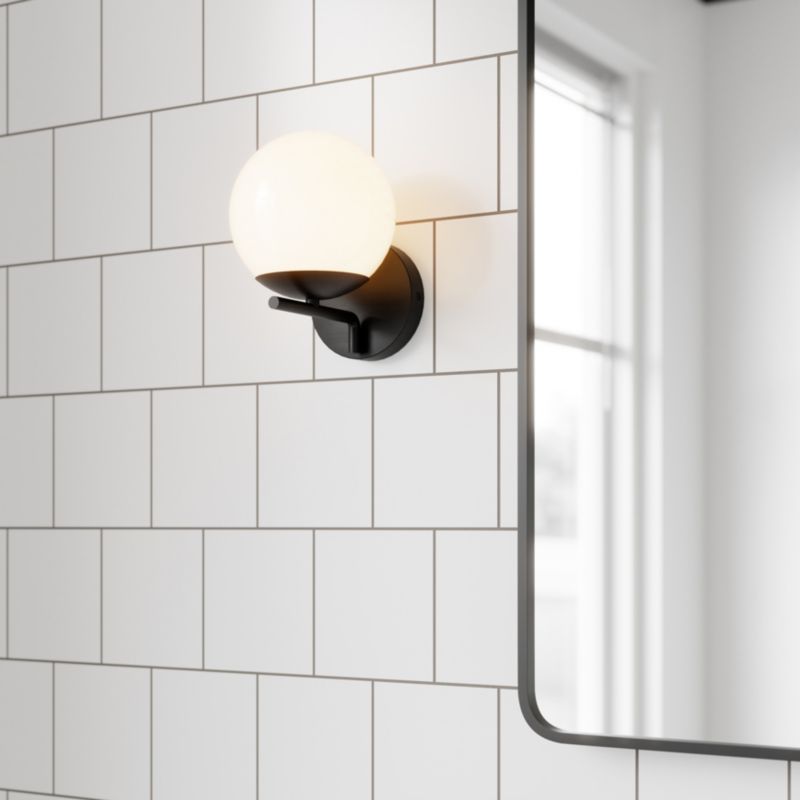 GoodHome Dorres væglampe 1 x E14 40 W IP44 mat-sort