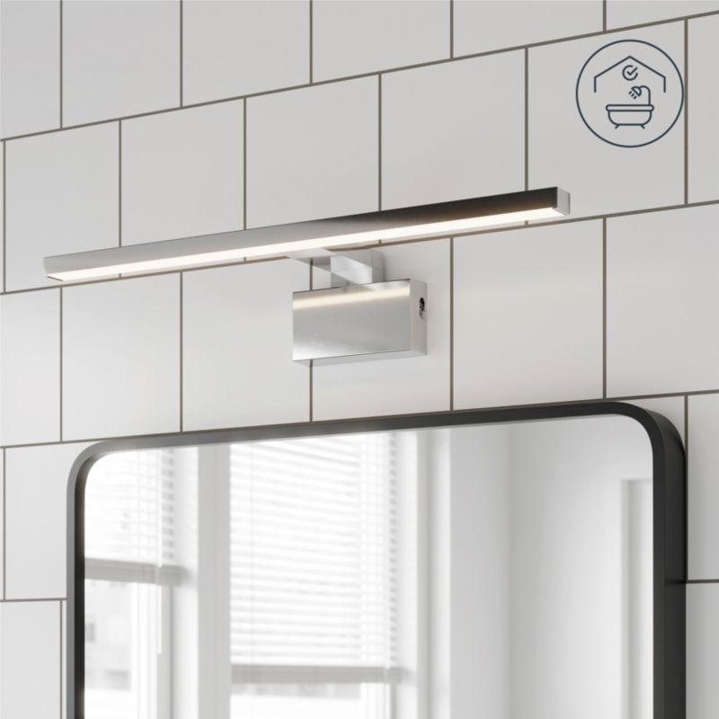 GoodHome Craven 3-i-1 badeværelsesvæglampe 1350 lm 4000 K 50 cm krom