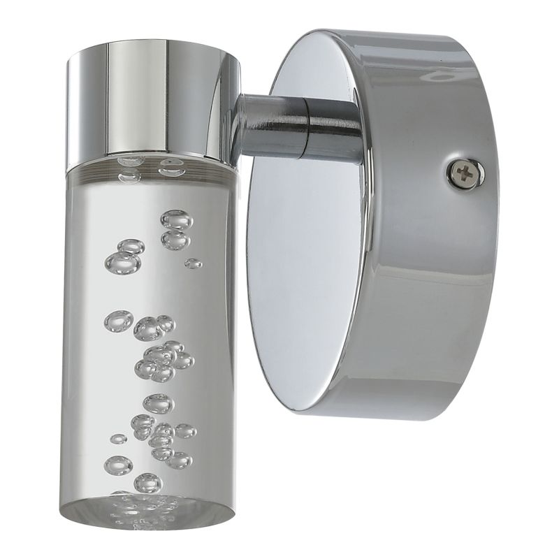 LED-væglampe GoodHome Myvat 400 LM 4000 K IP44 krom