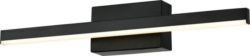 LED-væglampe Linea 1 x 5 W Sort