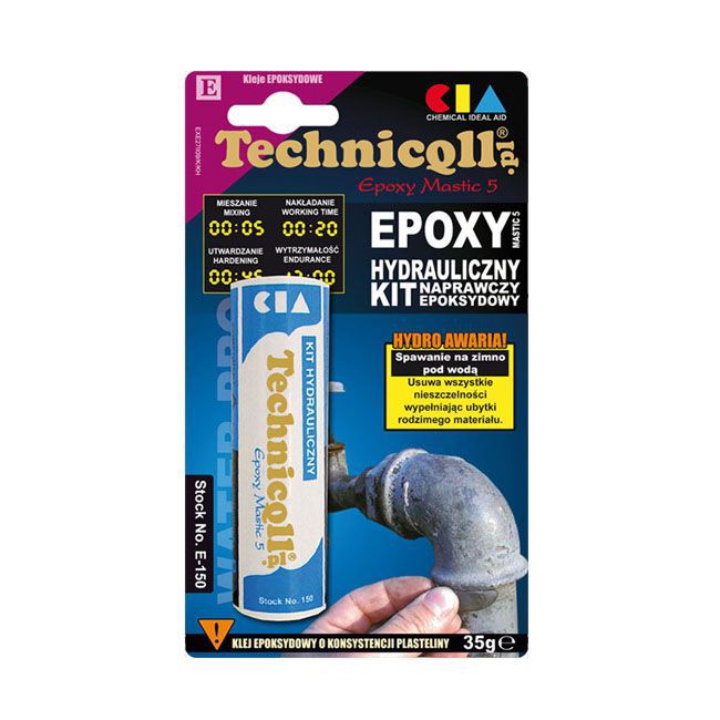 Technicqll epoxylim kit til VVS-installationer 35 g