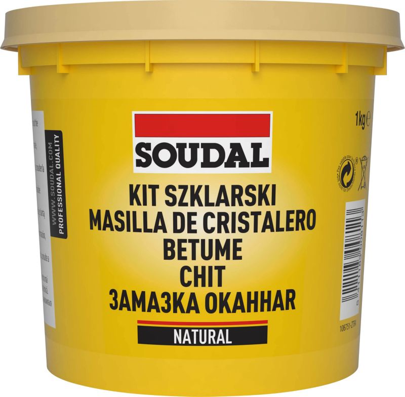 Soudal glasfugemasse 1 kg