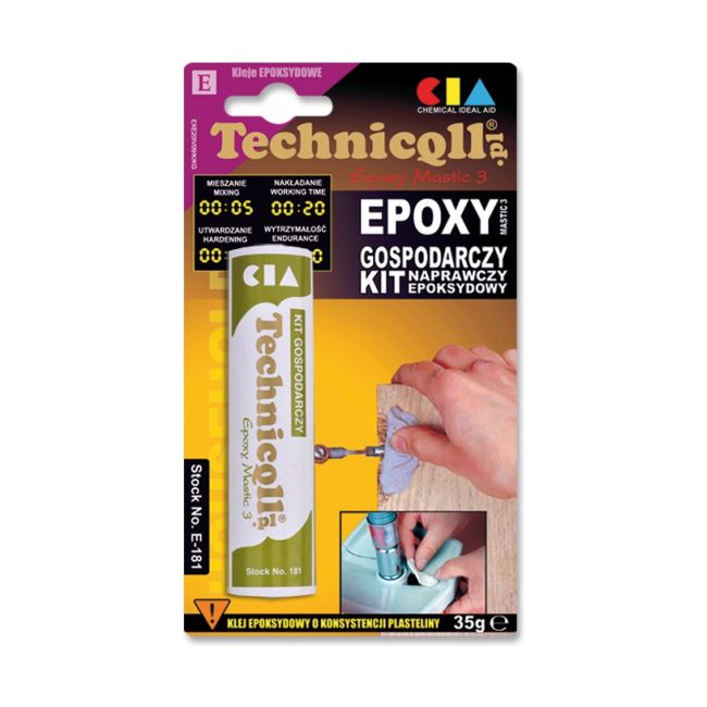 Technicqll epoxylim kit til husholdning 35 g