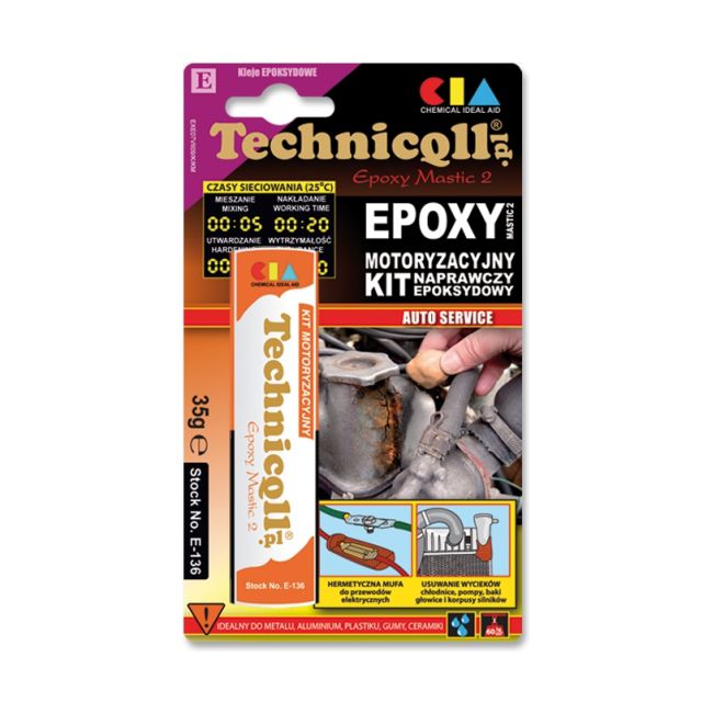 Technicqll epoxylim til bilreparationer 35 g