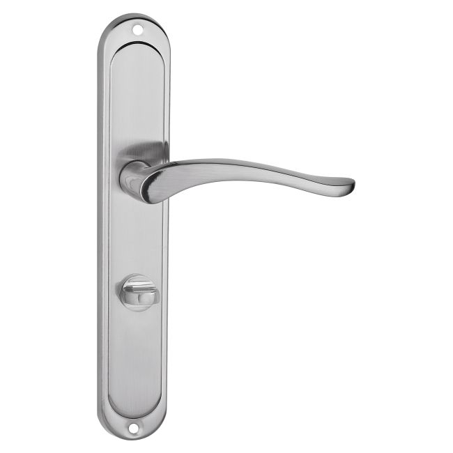 Gato Balen dørhåndtag 72 mm WC i messing/patina