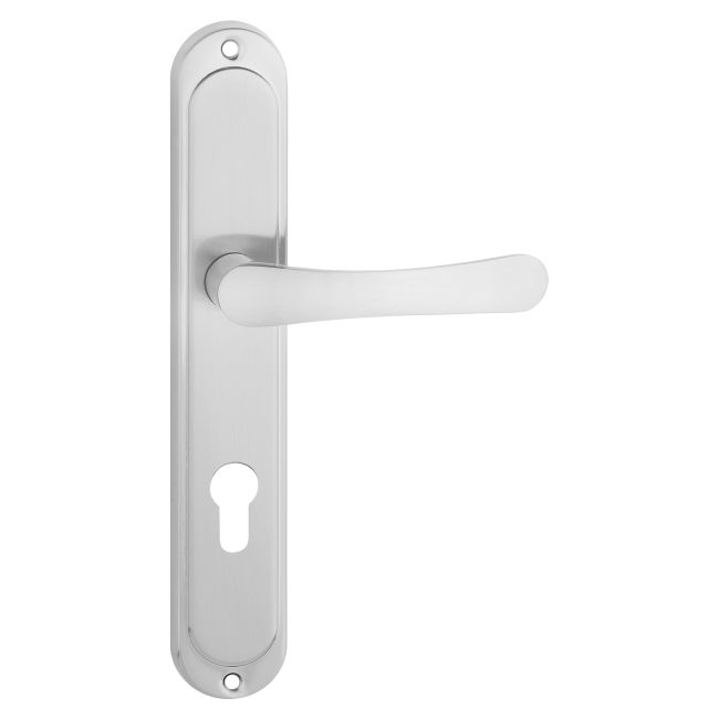 Gato Sydney dørhåndtag 72 mm Yale satin-nikkel