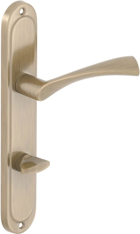 Metalbud Diana dørhåndtag 72 mm WC patina