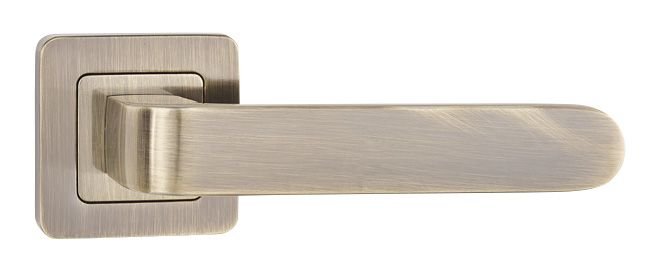 Dørhåndtag Metalbud Rio med firkantet roset i patina