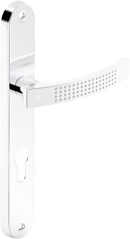 Dørhåndtag Verso Astra 72 mm til indsatslås i krom