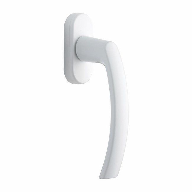 Pluton hvid vinduesgreb