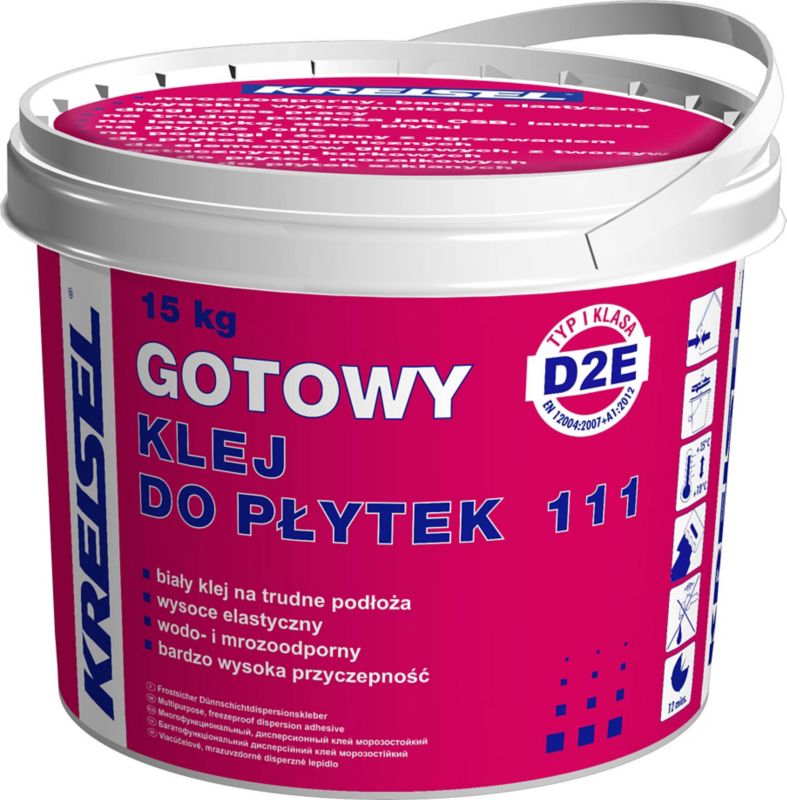 Kreisel 111 dispersionslim klar til brug 15 kg hvid