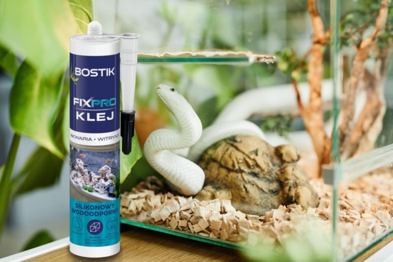 Bostik Fixpro monteringslim til akvarier og montrervinduer - 300 ml