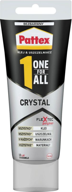 Pattex One For All Crystal monteringslim 80 ml