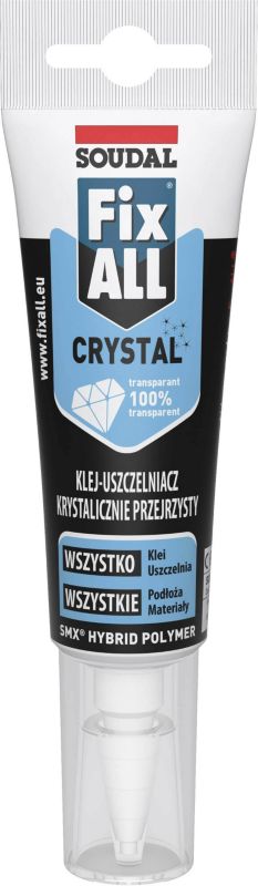 Soudal Fix All Crystal lim 125 ml transparent