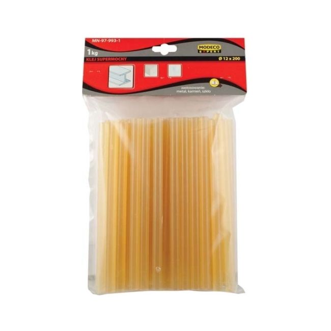 Superstærk lim Modeco 12 x 200 mm 1 kg