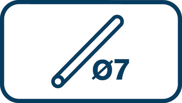 Rapid universal lim 115 g, Ø 7 mm, transparent