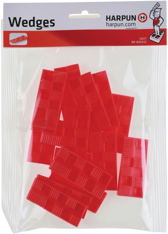 Røde monteringskile 16 stk.