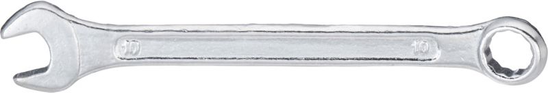 10 mm kombinationsnøgle med fladt og ringet hoved