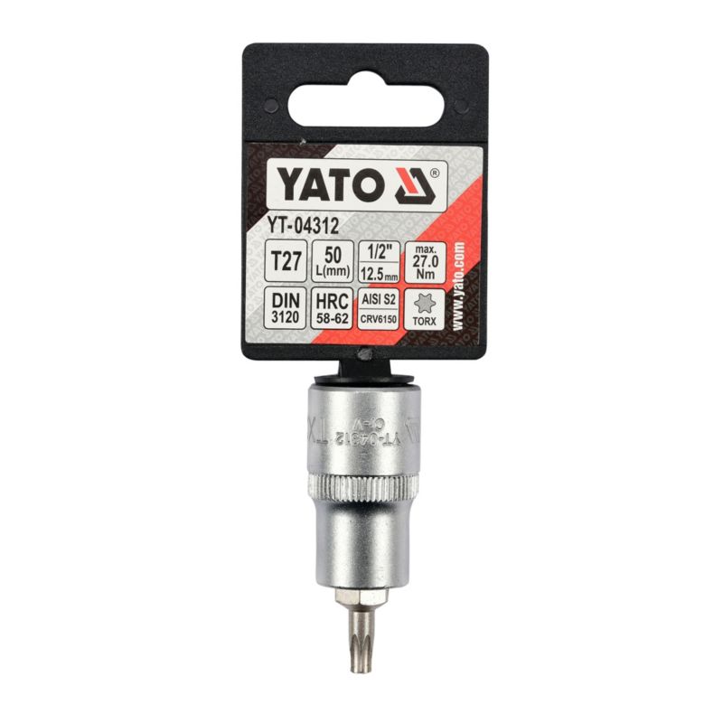 Yato Torx 1/2'' T27 stiftnøgle L = 55 mm