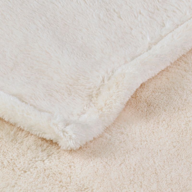 GoodHome Lulu plaid 150 x 180 cm i creme