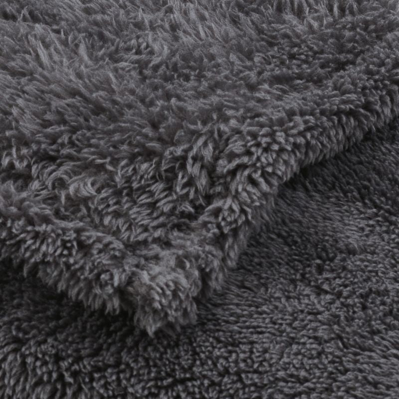 GoodHome Takeo plaid 160 x 200 cm i grafitgrå